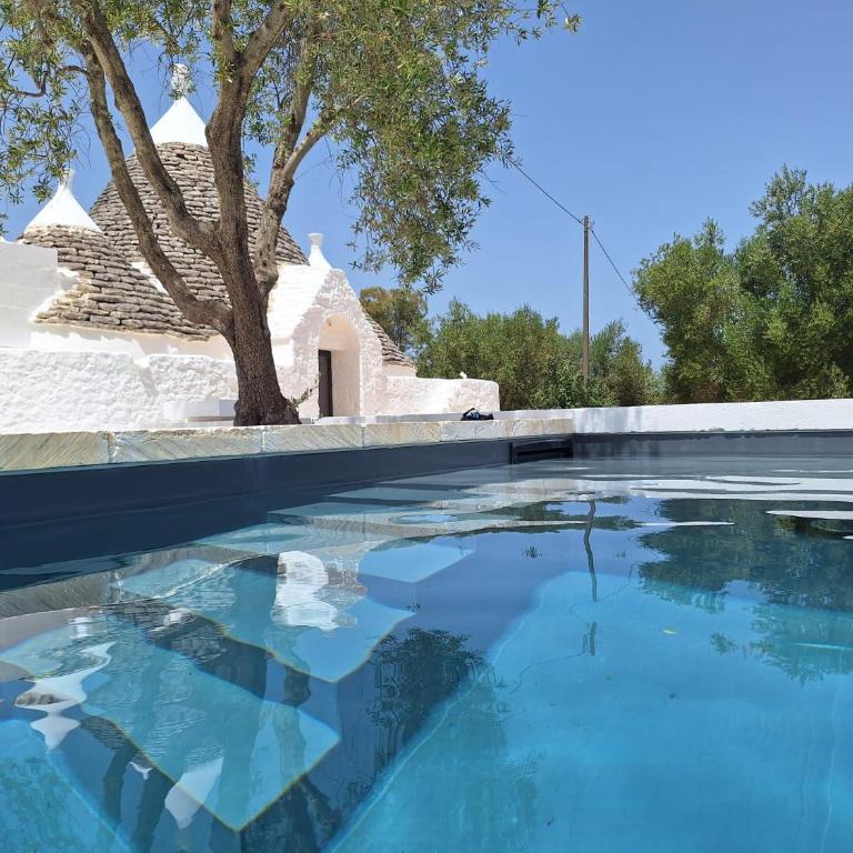 Trulli au milieu d'un champ d'oliviers avec piscine - Villa con 3 Camere da Letto - 1