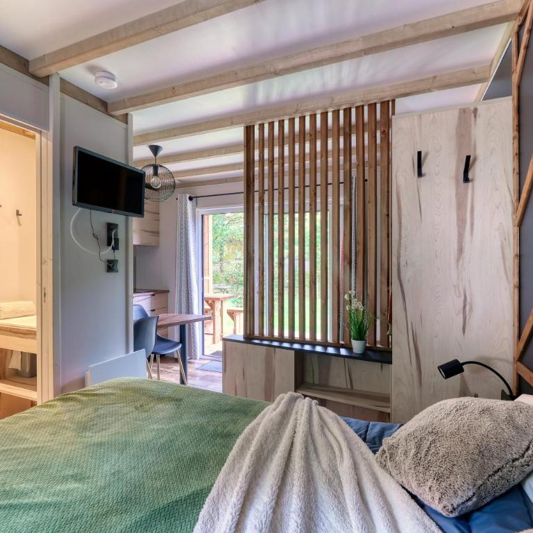 Nantes Camping Le Petit Port - Chalet con 1 Camera da Letto - 3