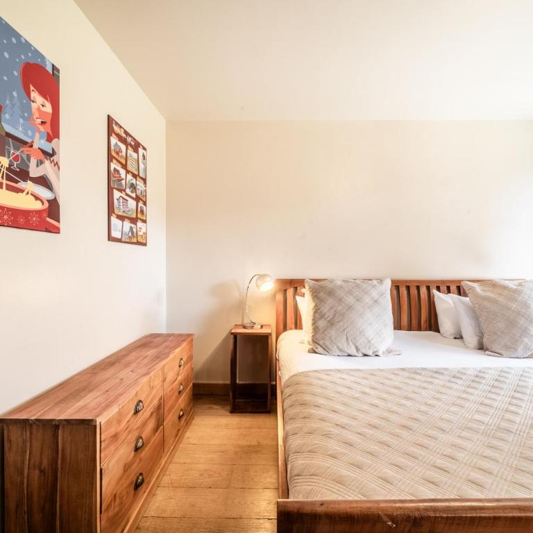 Chalet Ibex Mont-Blanc View, ideal for families, Private Hammam, Sleeps 10 in Les Houches - Chalet - 23