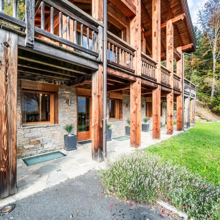 Chalet Ibex Mont-Blanc View, ideal for families, Private Hammam, Sleeps 10 in Les Houches - Chalet - 45