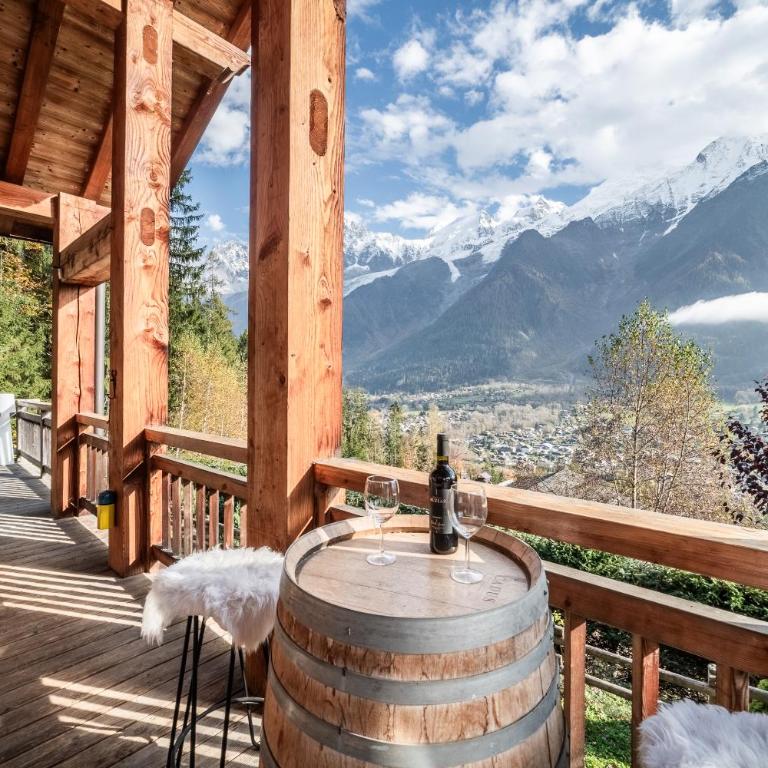 Chalet Ibex Mont-Blanc View, ideal for families, Private Hammam, Sleeps 10 in Les Houches - Chalet - 36