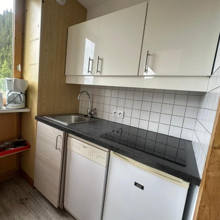 Studio 28m² rénové au pied des pistes avec balcon - Studio - 9