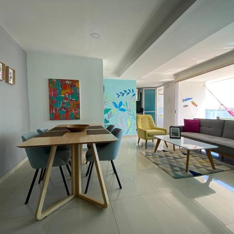 Lindo apto en Cartagena! Sale directo a la playa - One-Bedroom Apartment - 8