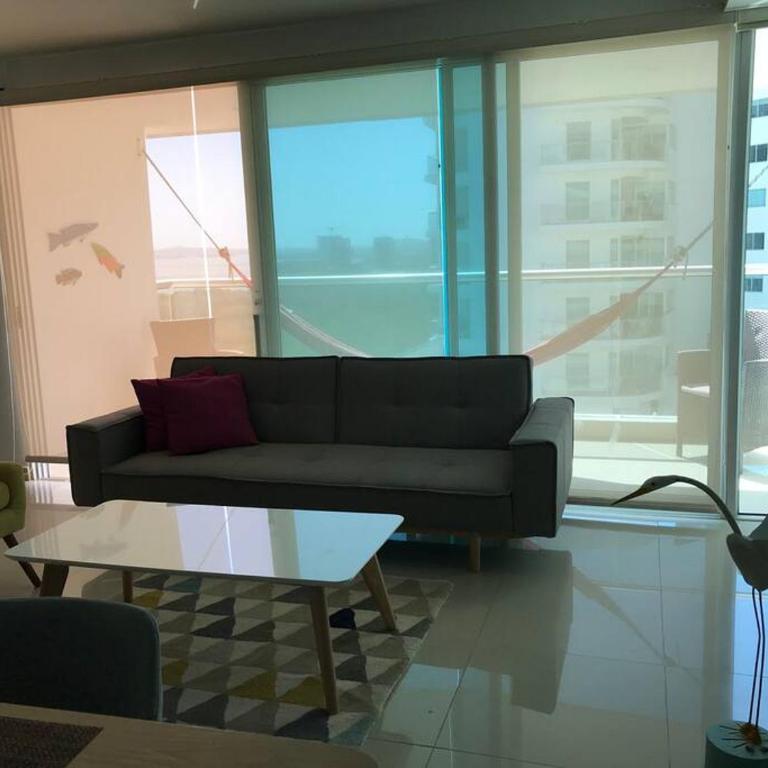 Lindo apto en Cartagena! Sale directo a la playa - One-Bedroom Apartment - 4
