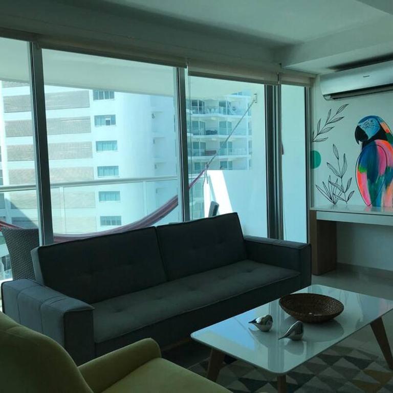Lindo apto en Cartagena! Sale directo a la playa - One-Bedroom Apartment - 3