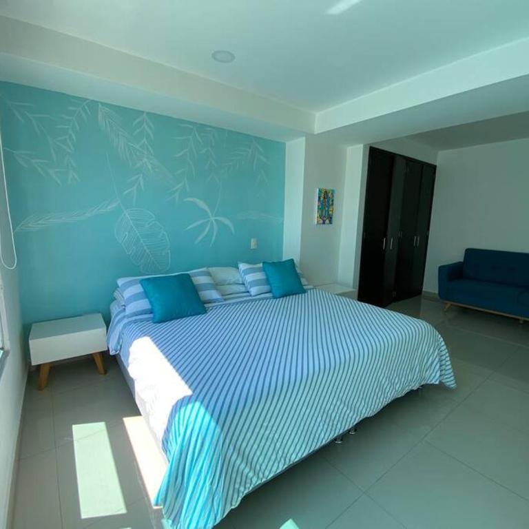 Lindo apto en Cartagena! Sale directo a la playa - One-Bedroom Apartment - 16
