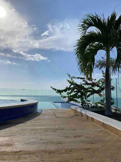Lindo apto en Cartagena! Sale directo a la playa - One-Bedroom Apartment - 24