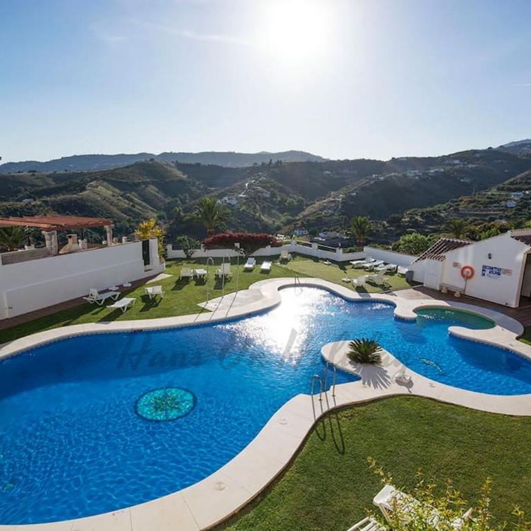 Piso Amaranta, Frigiliana Modern 2 bedroom, 2 bathroom Apartment with Air conditioning and Pool HansOnHoliday Rentals - Apartamento de 2 dormitorios - 29