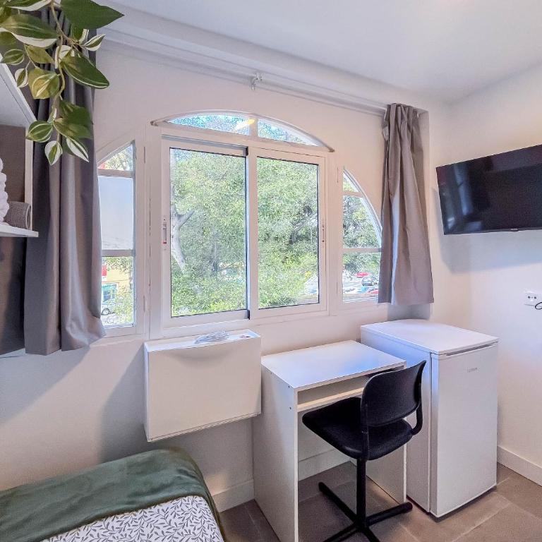 Coliving Mol-Terrace, En-Suite Bathroom, Fridge & TV - Habitación Individual con baño privado - 10