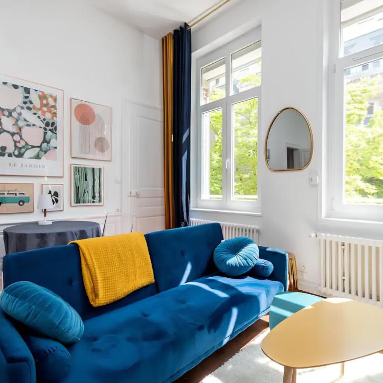 Augustin, Plein centre, Parking privé et securisé hors SUV , 1 lit et 1 couchage d'appoint pour enfant - Apartamento de 1 dormitorio - 3