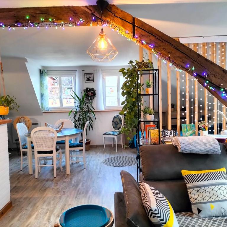 Près des Thermes de Bagnères de Bigorre, loft 3 étoiles, coloré et baigné de lumière - Loft - 10