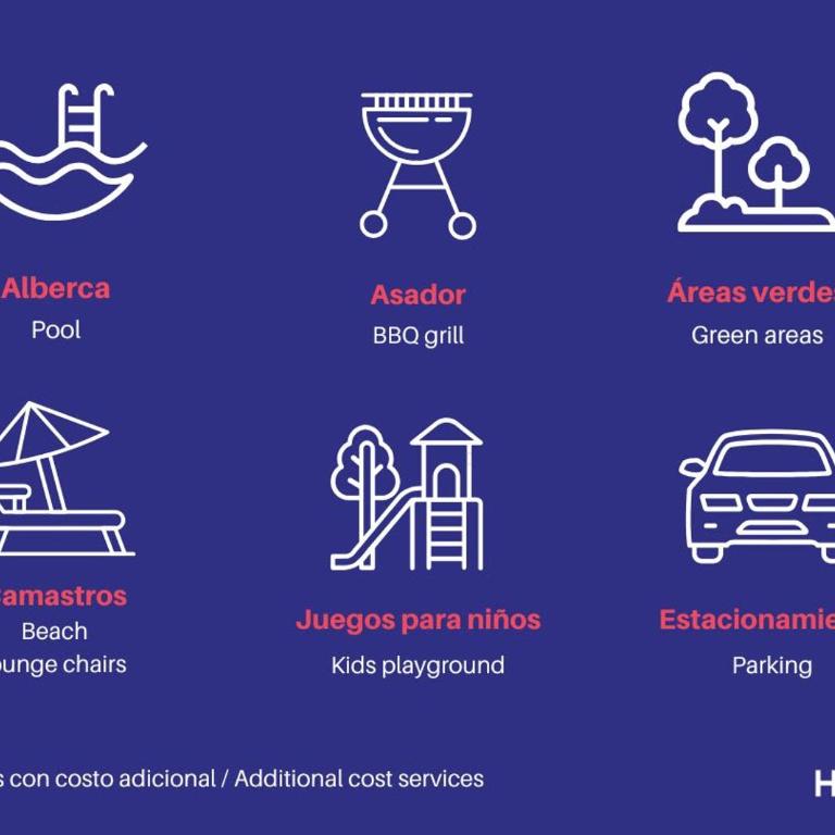 Playa House 3 Bedrooms Pool and More - Apartment - 5
