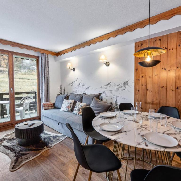 Résidence Les Hauts De Preclaux - Logement redécoré avec vue pistes aux Orres 1800 MAE-5101 - Apartment - 1