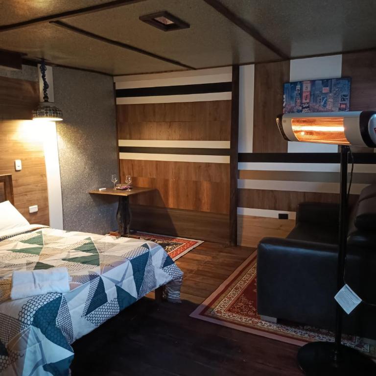 Cabaña 79 Papallacta Alpina - Habitación Doble Deluxe - 1 o 2 camas - 36