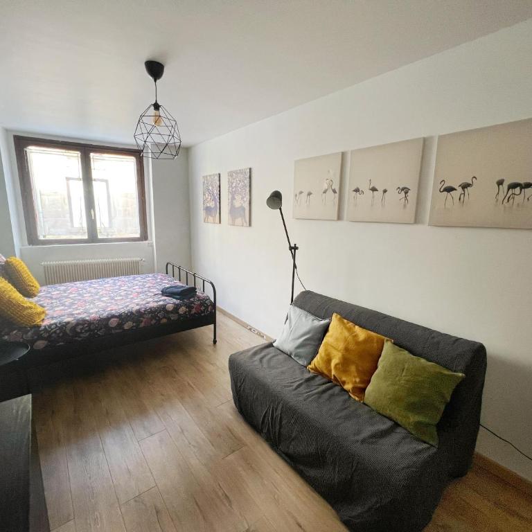 016 CHIC & COSY GRAND APPART MODERNE 65m2 HYPERCENTRE WIFI SMART TV NETFLIX - Appartement 3 Chambres - 22
