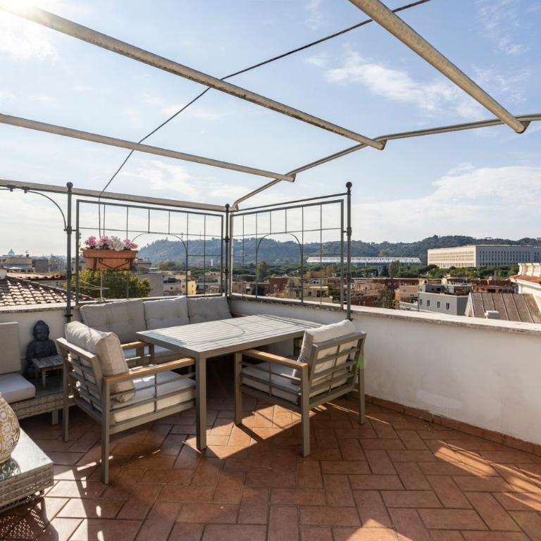 LaDolcevita - Ponte Milvio Stunning View Penthouse - Apartment mit 1 Schlafzimmer - 3