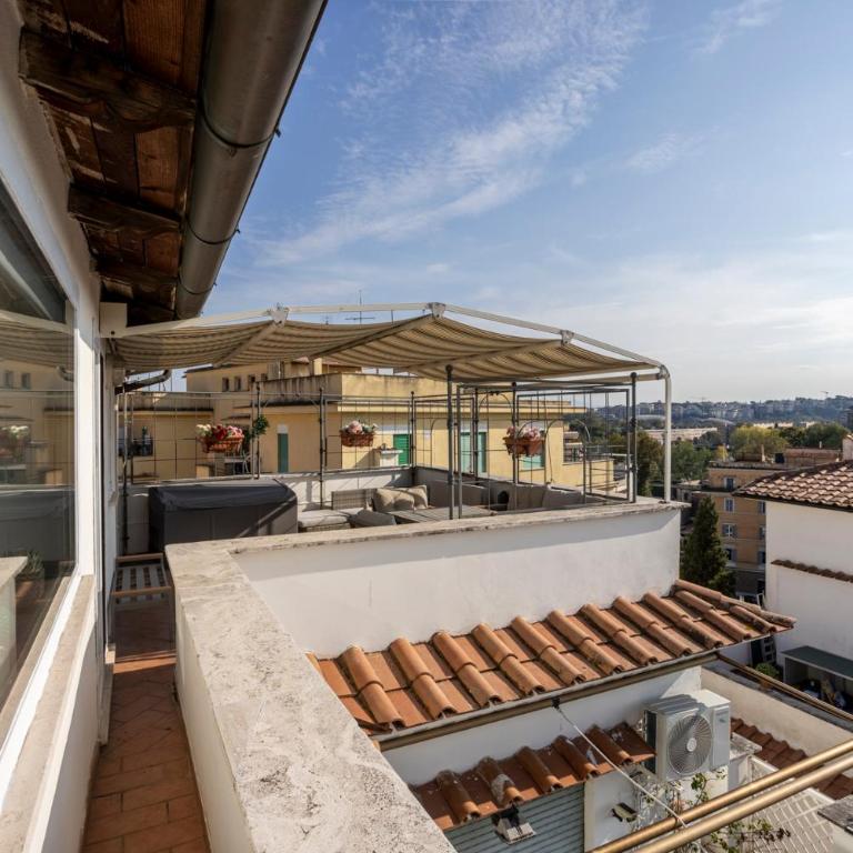 LaDolcevita - Ponte Milvio Stunning View Penthouse - Apartment mit 1 Schlafzimmer - 14
