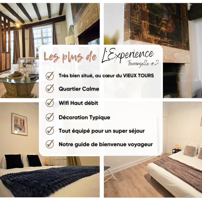 L'Expérience Tourangelle #2 - Apartment mit 2 Schlafzimmern - 3