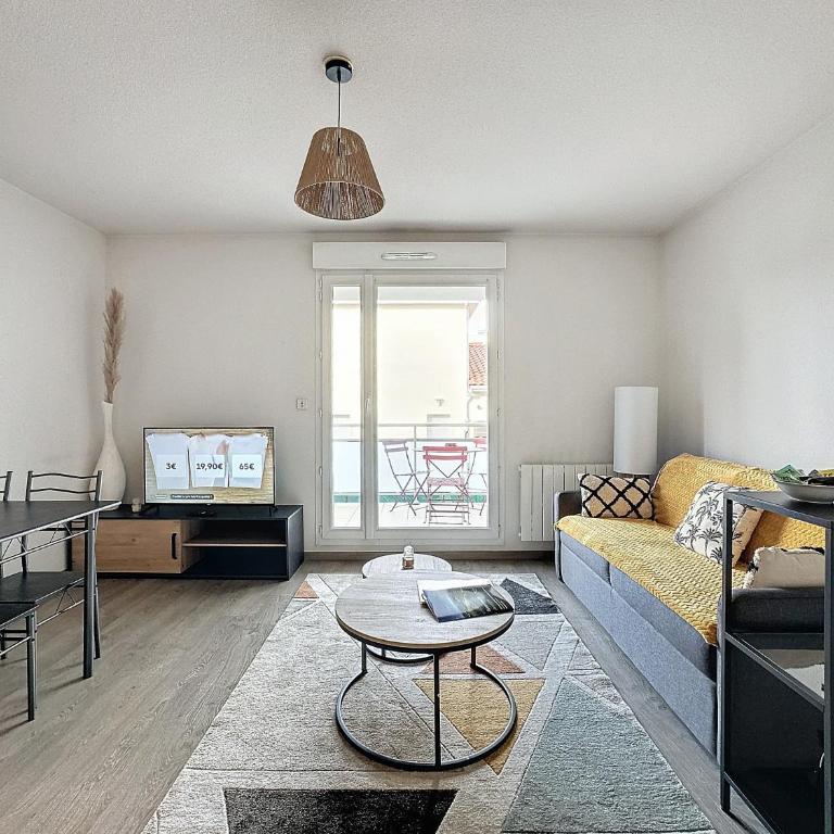 T2 4 pers Les Cézeaux balcon et parking gratuit - Appartement 1 Chambre - 16