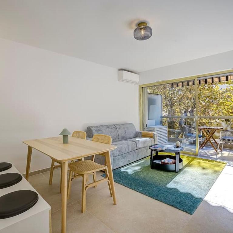 Beau 2 pièces Le Silvaplana 200m des plages - Apartment mit 1 Schlafzimmer - 7
