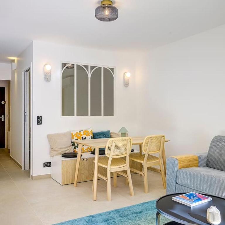 Beau 2 pièces Le Silvaplana 200m des plages - Apartment mit 1 Schlafzimmer - 1