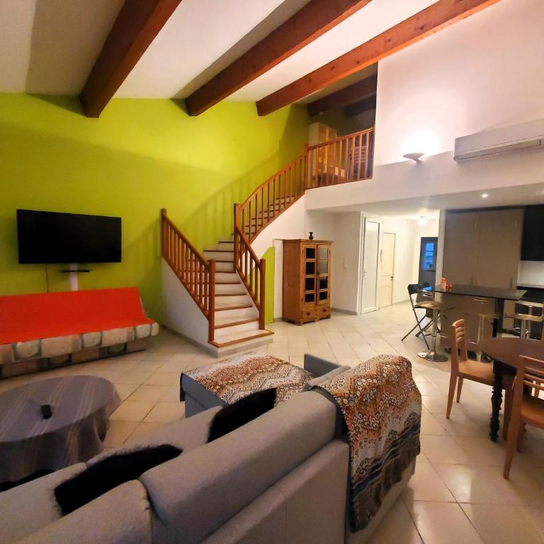 Superbe duplex tout équipé, climatisation, terrasse et barbecue - Apartamento de 1 dormitorio - 3