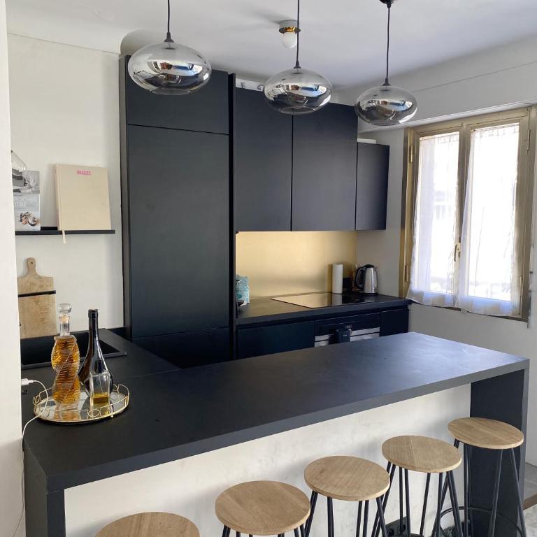 Studio Carré Or - Centre Nice 2m à pied de la mer - Appartement 1 Chambre - 6