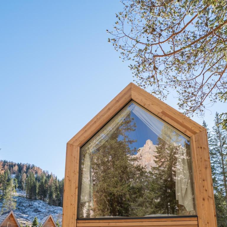 Camping Sass Dlacia - Chalet Mountain Inn con 1 Camera da Letto e Vista Montagna - 4