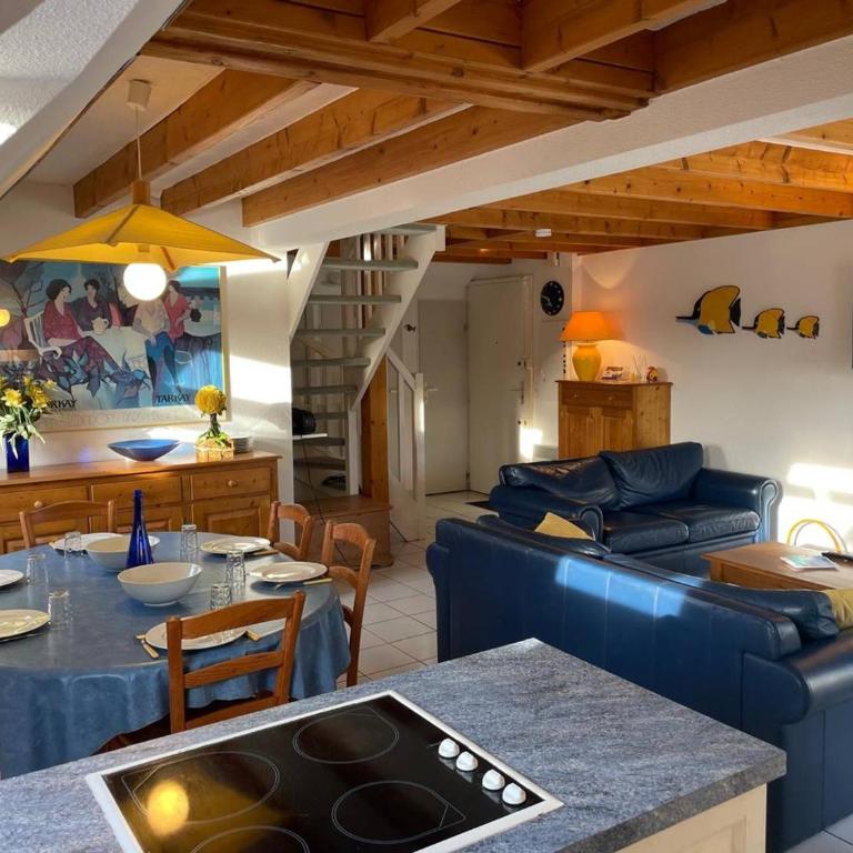 Carnac - Duplex T3 avec Piscine, 6 Couchages, Proche Plage - FR-1-377-58 - Apartamento (6 adultos) - 4