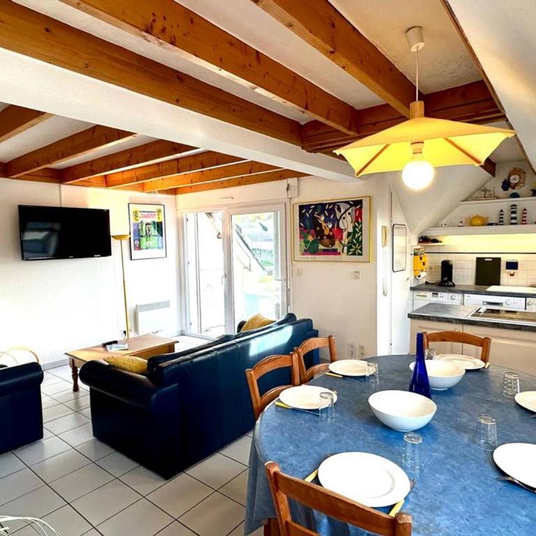 Carnac - Duplex T3 avec Piscine, 6 Couchages, Proche Plage - FR-1-377-58 - Apartamento (6 adultos) - 13
