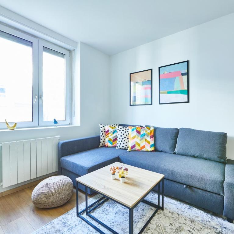 BE-2G - Joli 2 pièces tout équipé - 1 à 2 pers au 2ème étage au centre de Mulhouse - Apartment mit 1 Schlafzimmer - 5