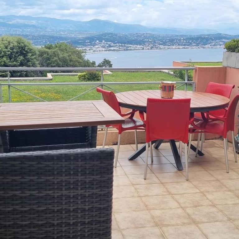 2 pièces vue panoramique sur mer et baie de Cannes - Appartement 1 Chambre - 5