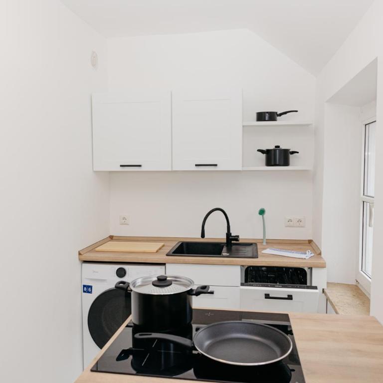 nice2be Violet - Augsburg Zentrum - Apartment mit 2 Schlafzimmern - 16