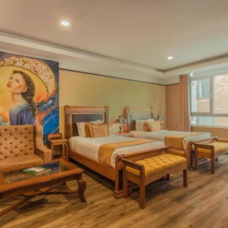 Hotel Du Parc - Habitación Doble Superior - 2 camas - 1