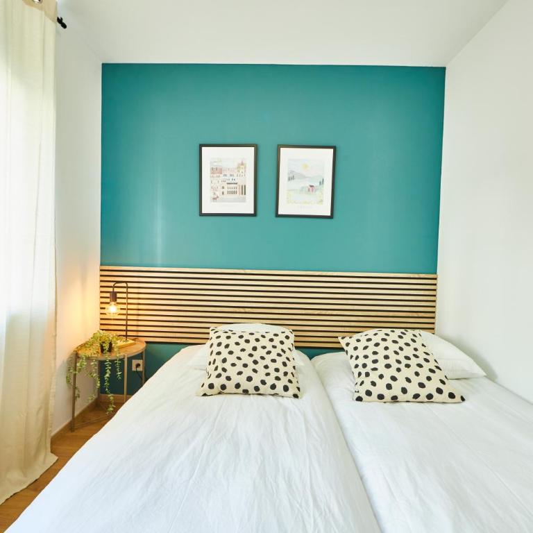 BE-2D Joli 3 pièces tout équipé pour 1-4 pers 2ème étage au centre de Mulhouse - Apartment mit 2 Schlafzimmern - 27