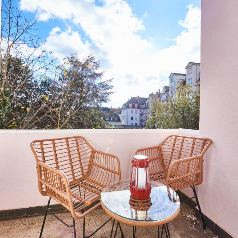 BE-2D Joli 3 pièces tout équipé pour 1-4 pers 2ème étage au centre de Mulhouse - Apartment mit 2 Schlafzimmern - 31