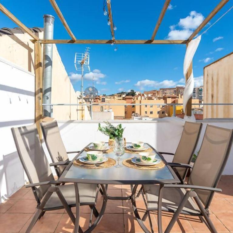 Ático soleado en el centro de Málaga - Two-Bedroom Apartment - 21