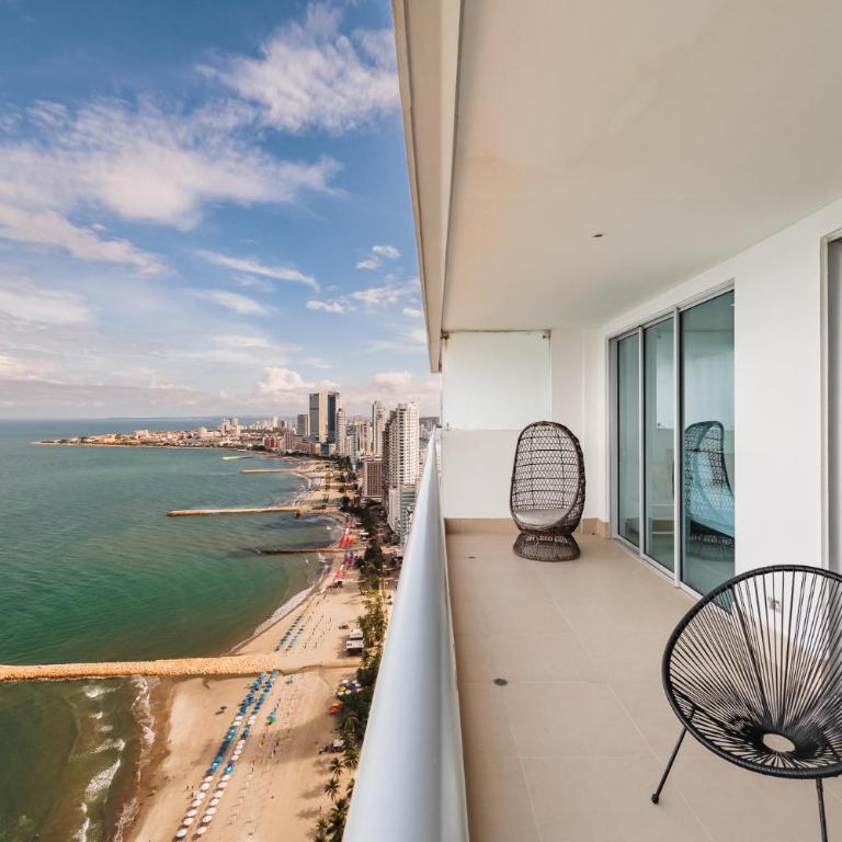 Acogedor apto de 1 habitación con vista de primera clase al océano - Apartamento - 2