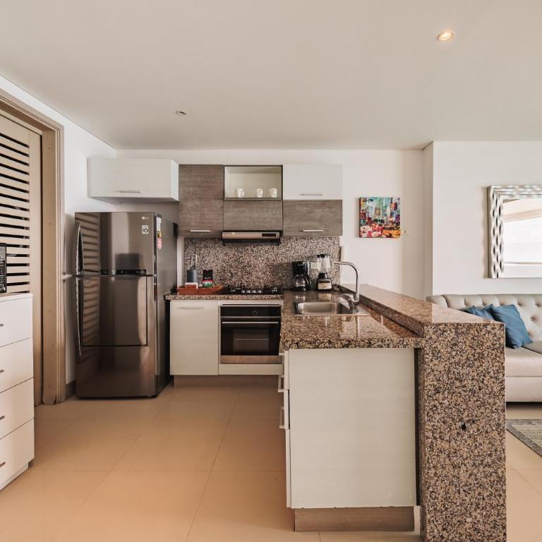 Acogedor apto de 1 habitación con vista de primera clase al océano - Apartamento - 18
