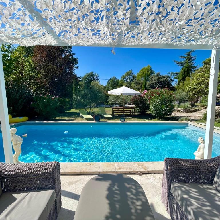 La belle histoire Gîte Ventoux - Studio avec Vue sur Jardin - 1