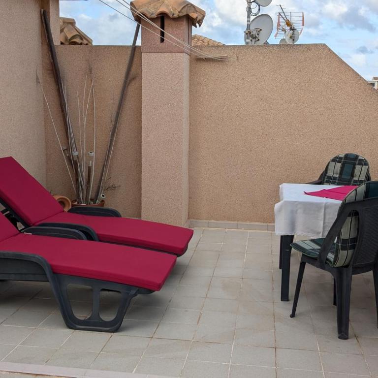 Sonnenterrasse mit Meerblick 3 Zi Penthouse Apartment Dachterrasse Balkon Pool - Apartamento de 2 dormitorios - 8