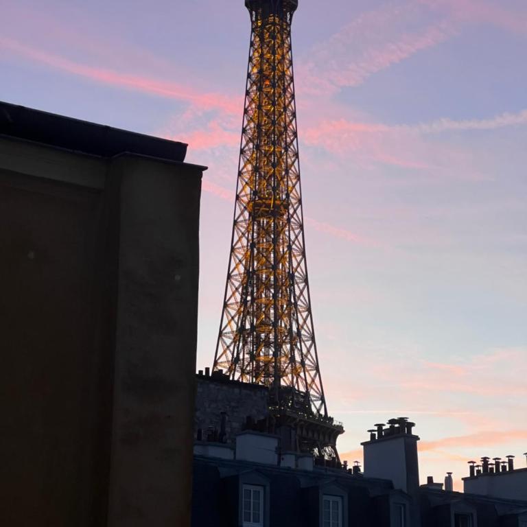 Eiffel Tower View Haussmanian Charm 2min walk from the Eiffel Tower gardens - Appartement - Vue sur Ville - 26