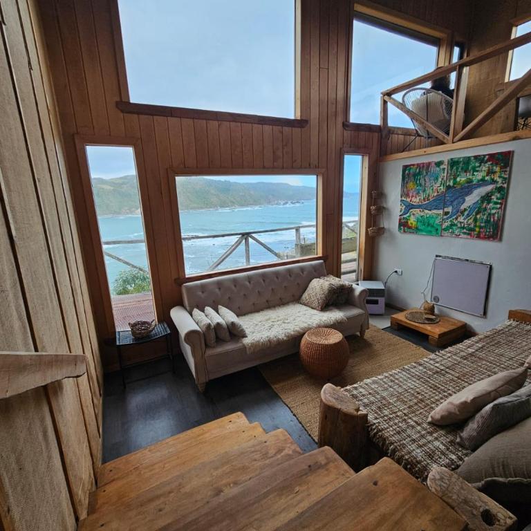 Pumillahue Lodge cabaña matrimonial - Apartment with Sea View - 20
