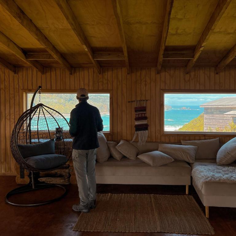Pumillahue Lodge cabaña matrimonial - Apartment with Sea View - 15