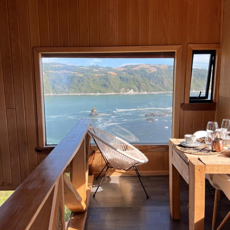 Pumillahue Lodge cabaña matrimonial - Apartment with Sea View - 11
