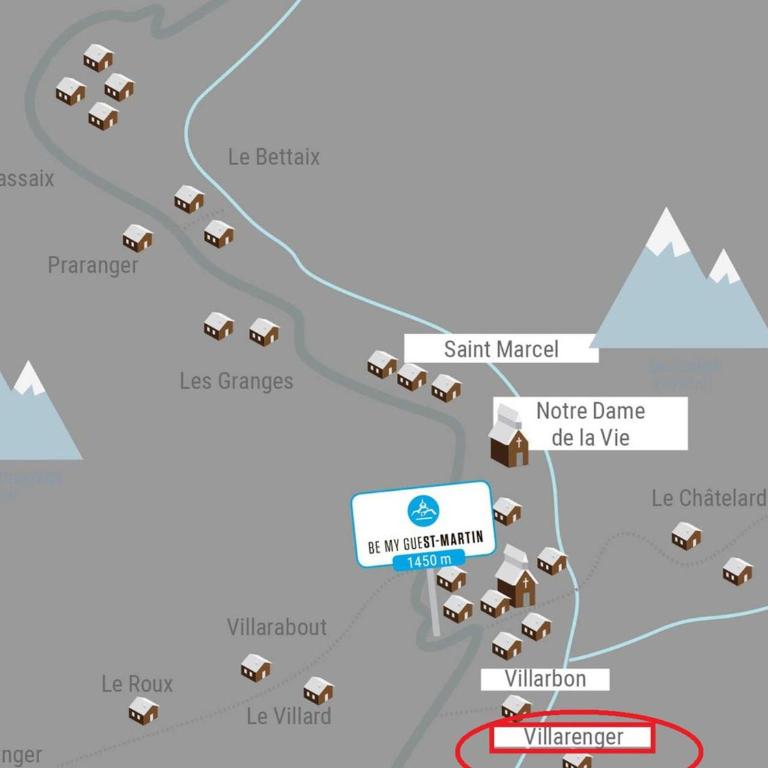 Charmant 3P à 4km des pistes avec Wifi à Saint-Martin-de-Belleville - FR-1-452-388 - Appartement 2 Chambres - 4