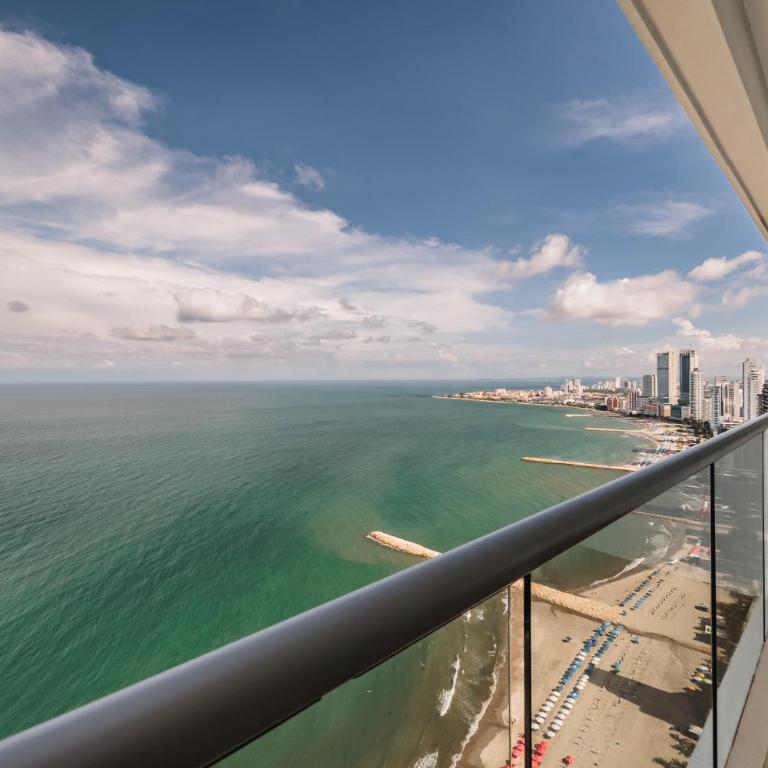 Precioso apto de 1 habitación con vista extraordinaria en Bocagrande - Apartamento - 11