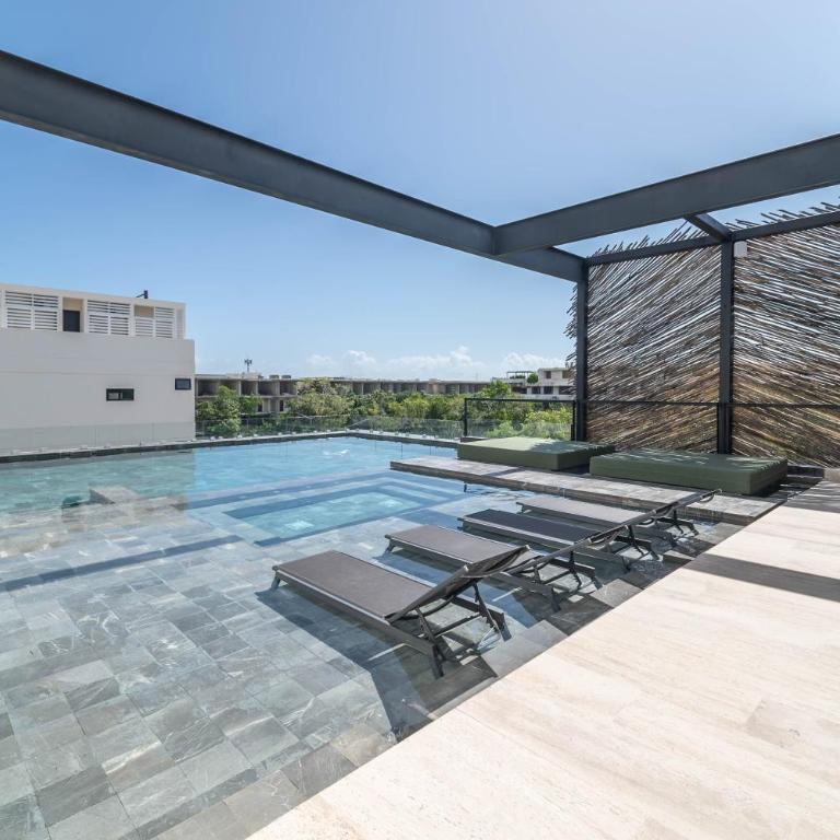 Lux 2BR with Rooftop Pool, Spa, Gym, Kids Playroom #229 - Apartment - 42