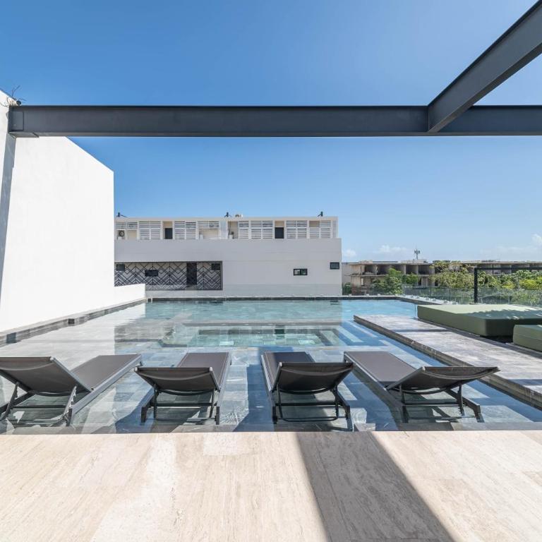 Lux 1BR with Rooftop Pool, Spa, Gym, Kids Playroom - Apartamento - 41