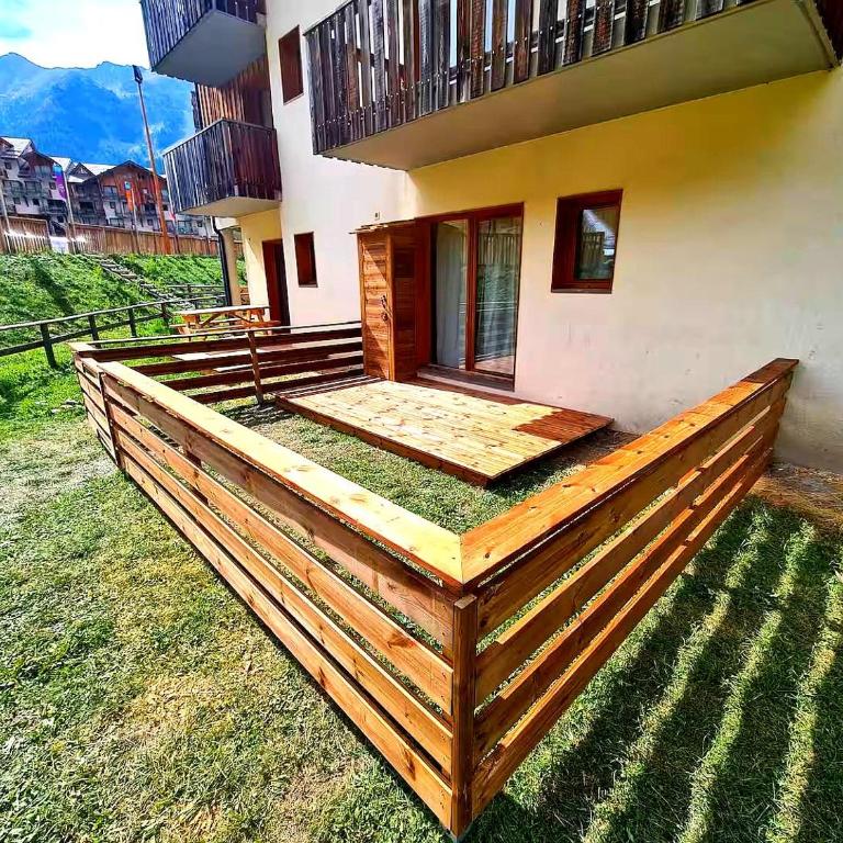 T3 Centre ORRES 1800 - 6 personnes sur piste - Rénové avec parking - M4 - Apartment mit 2 Schlafzimmern - 17